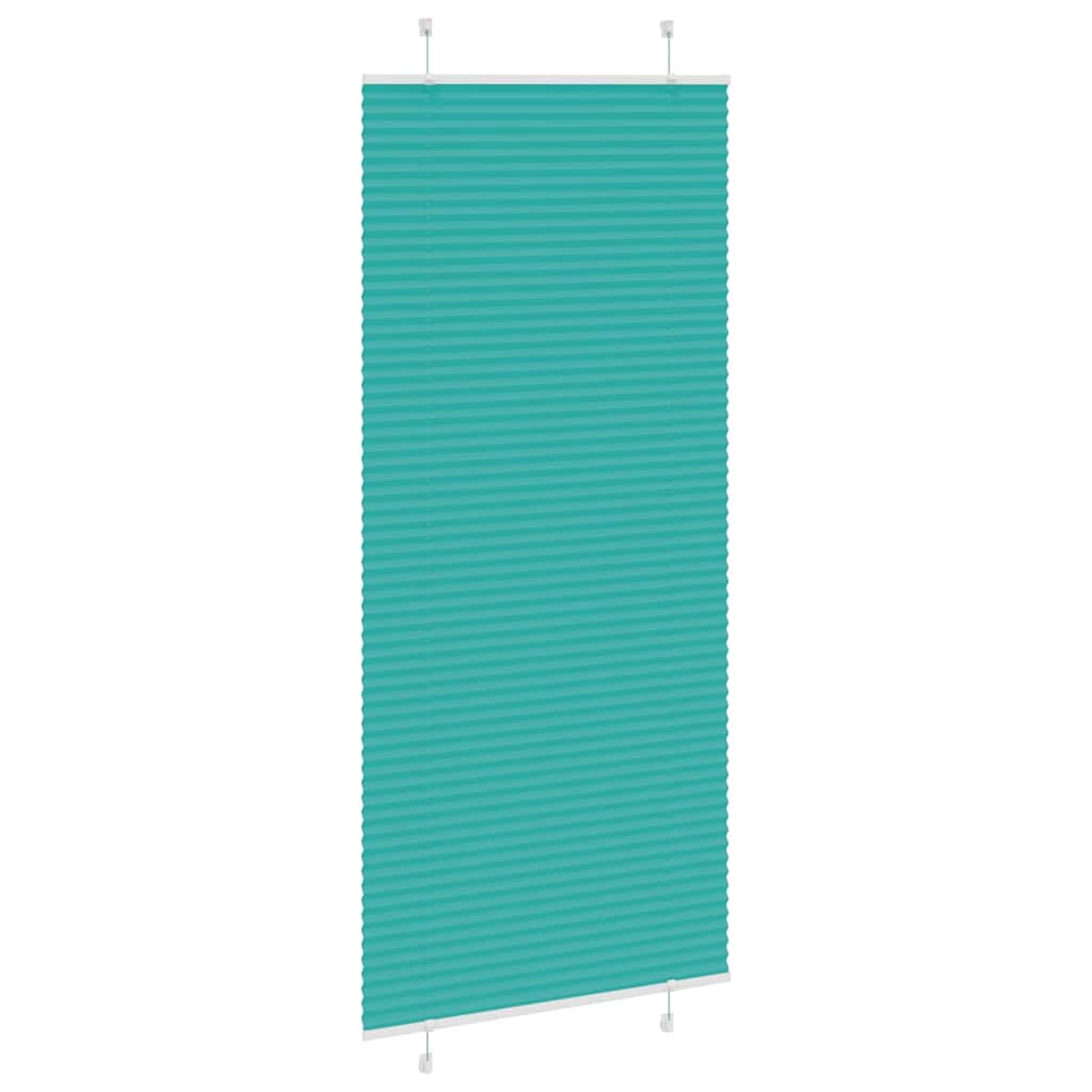pliszírozott redőny Benzinzöld 85x200 cm szövetszélesség