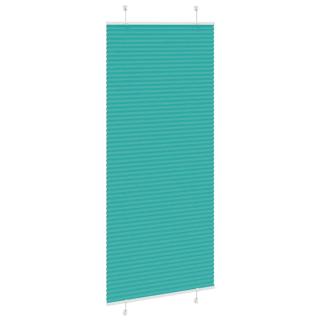 pliszírozott redőny Benzinzöld 90x200 cm szövetszélesség