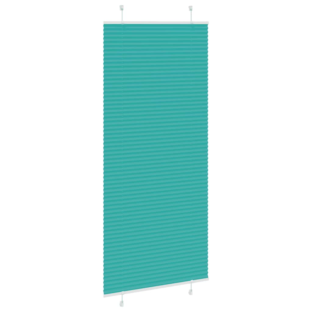 pliszírozott redőny Benzinzöld 95x200 cm szövetszélesség