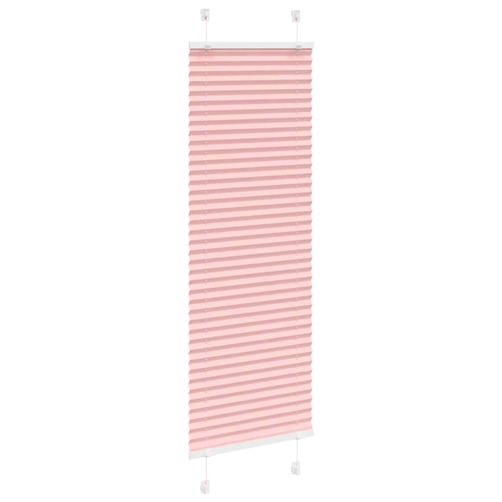 pliszírozott redőny rózsaszín 50x100 cm szövetszélesség 49,4 cm
