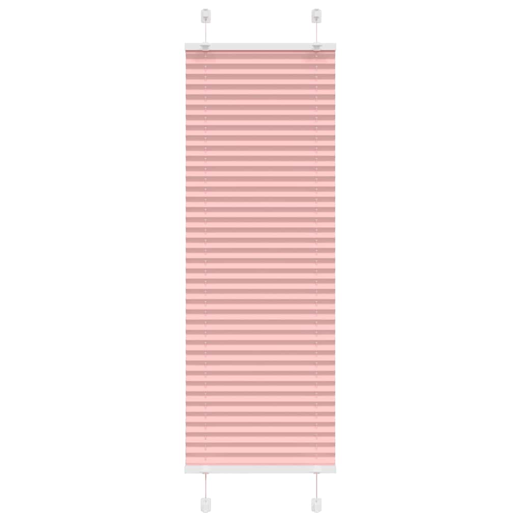 pliszírozott redőny rózsaszín 45x150 cm szövetszélesség 44,4 cm
