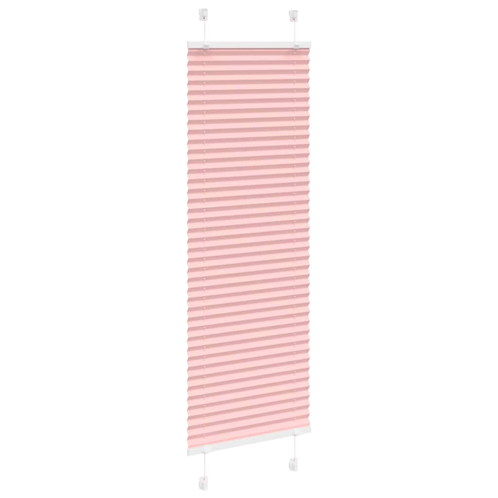 pliszírozott redőny rózsaszín 45x150 cm szövetszélesség 44,4 cm