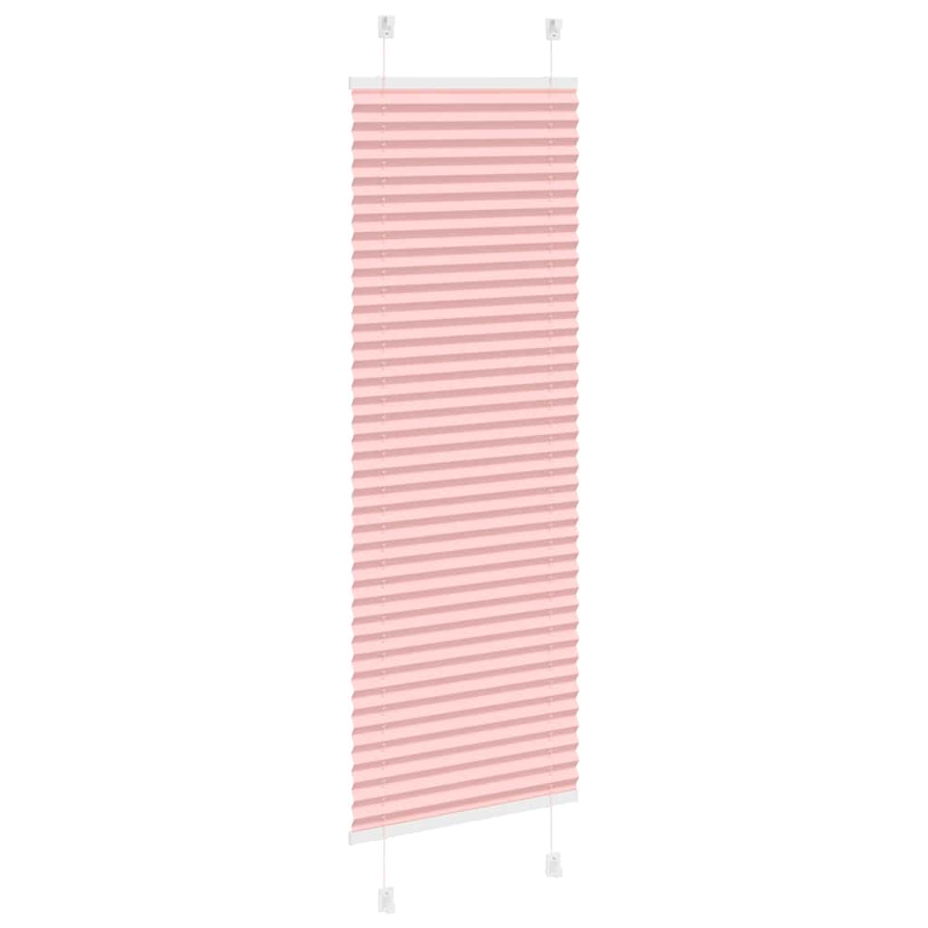 pliszírozott redőny rózsaszín 45x150 cm szövetszélesség 44,4 cm