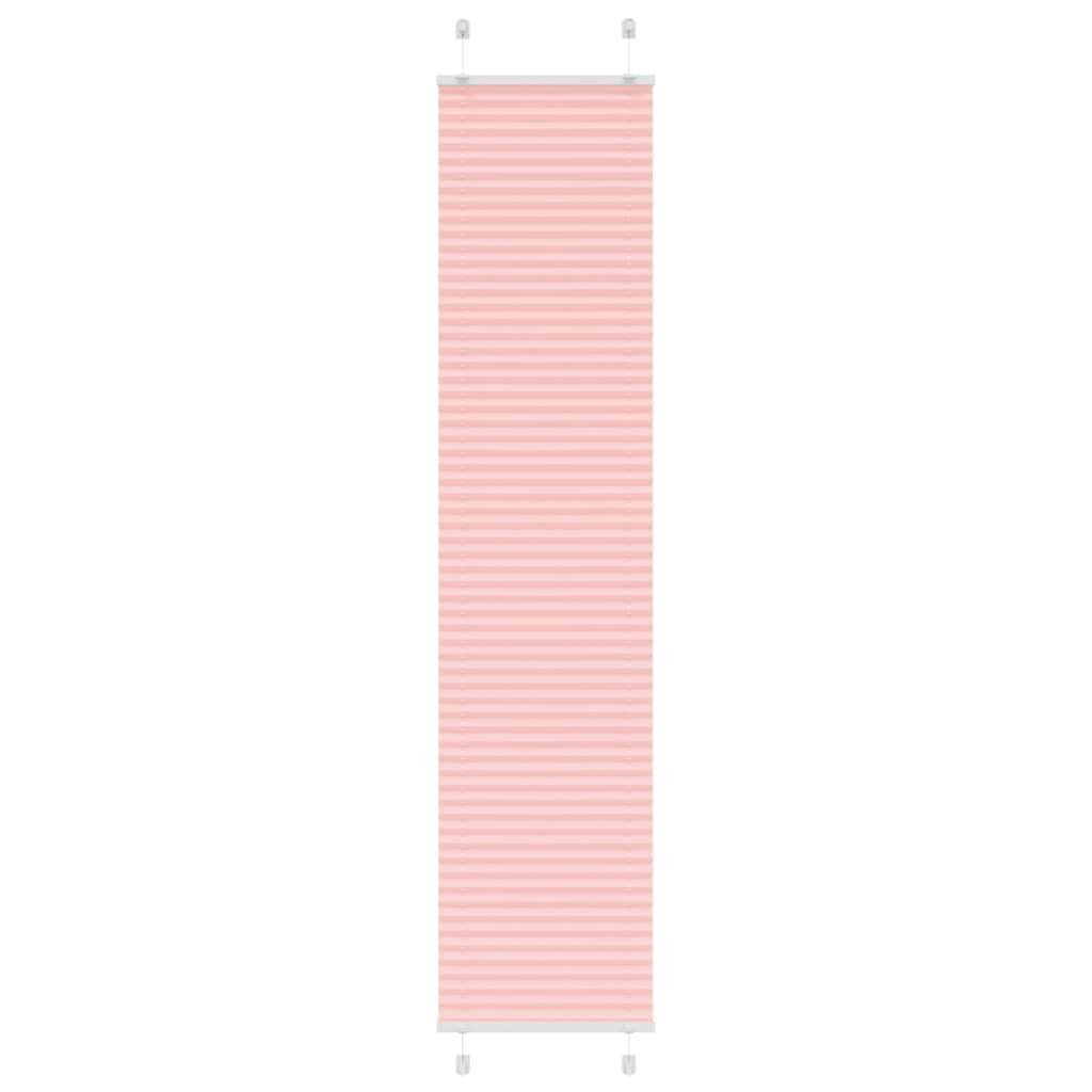 pliszírozott redőny rózsaszín 45x200 cm szövetszélesség 44,4 cm