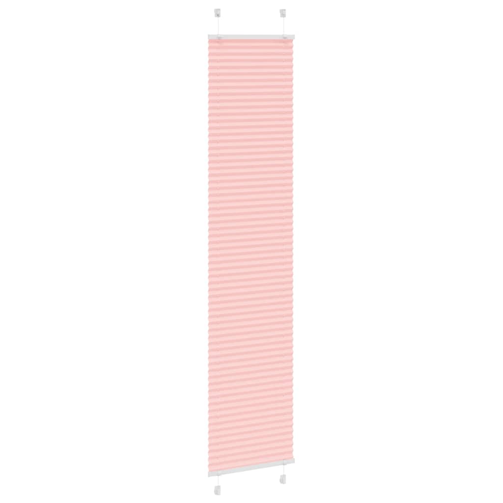 pliszírozott redőny rózsaszín 45x200 cm szövetszélesség 44,4 cm