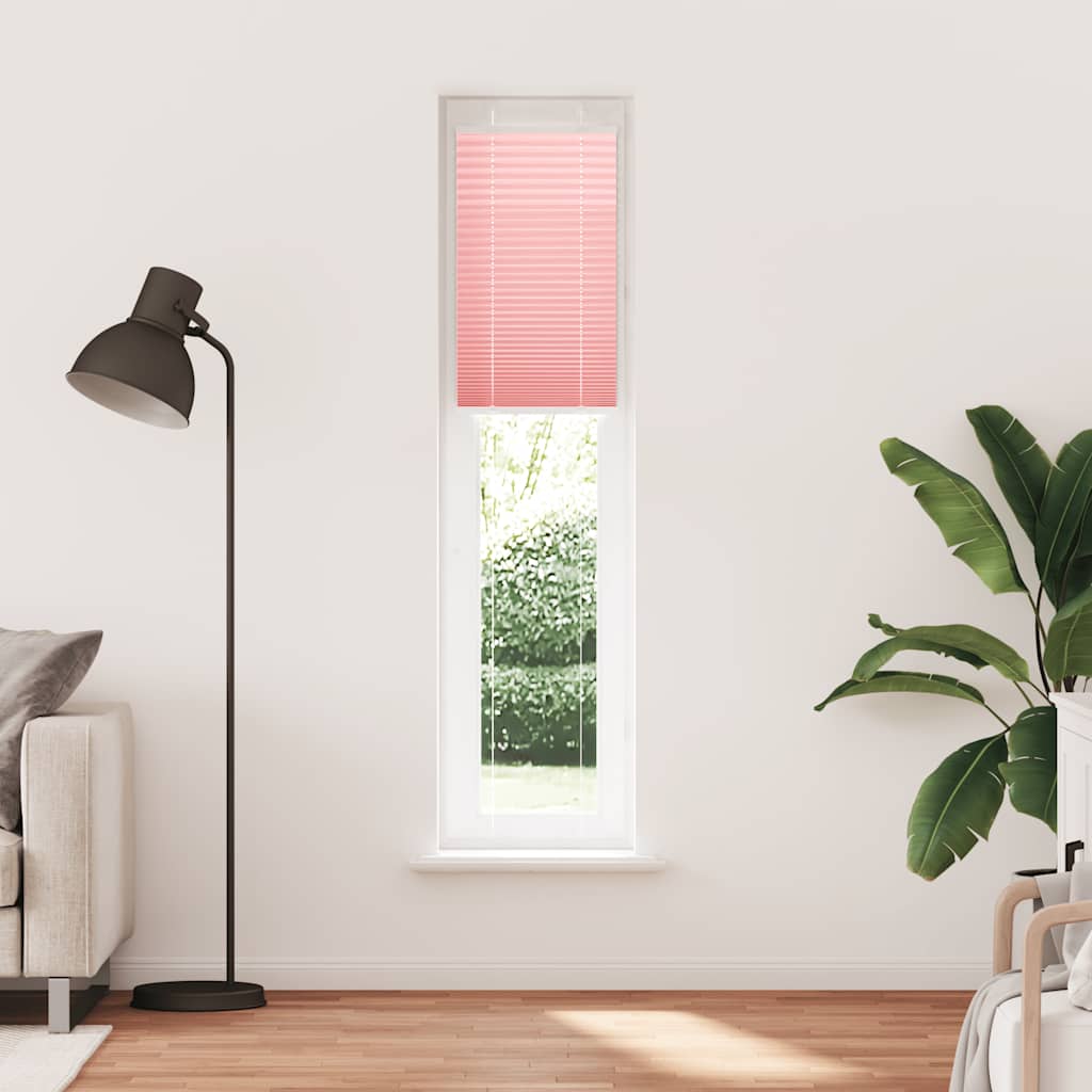 pliszírozott redőny rózsaszín 50x200 cm szövetszélesség 49,4 cm