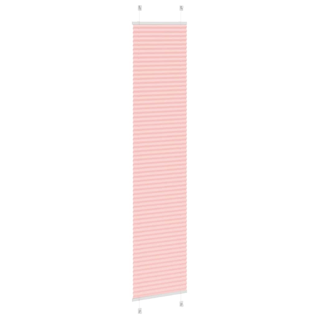 pliszírozott redőny rózsaszín 50x200 cm szövetszélesség 49,4 cm