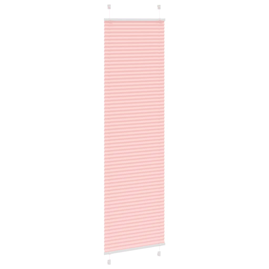 pliszírozott redőny rózsaszín 55x200 cm szövetszélesség 54,4 cm