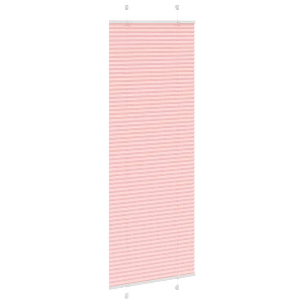 pliszírozott redőny rózsaszín 70x200 cm szövetszélesség 69,4 cm