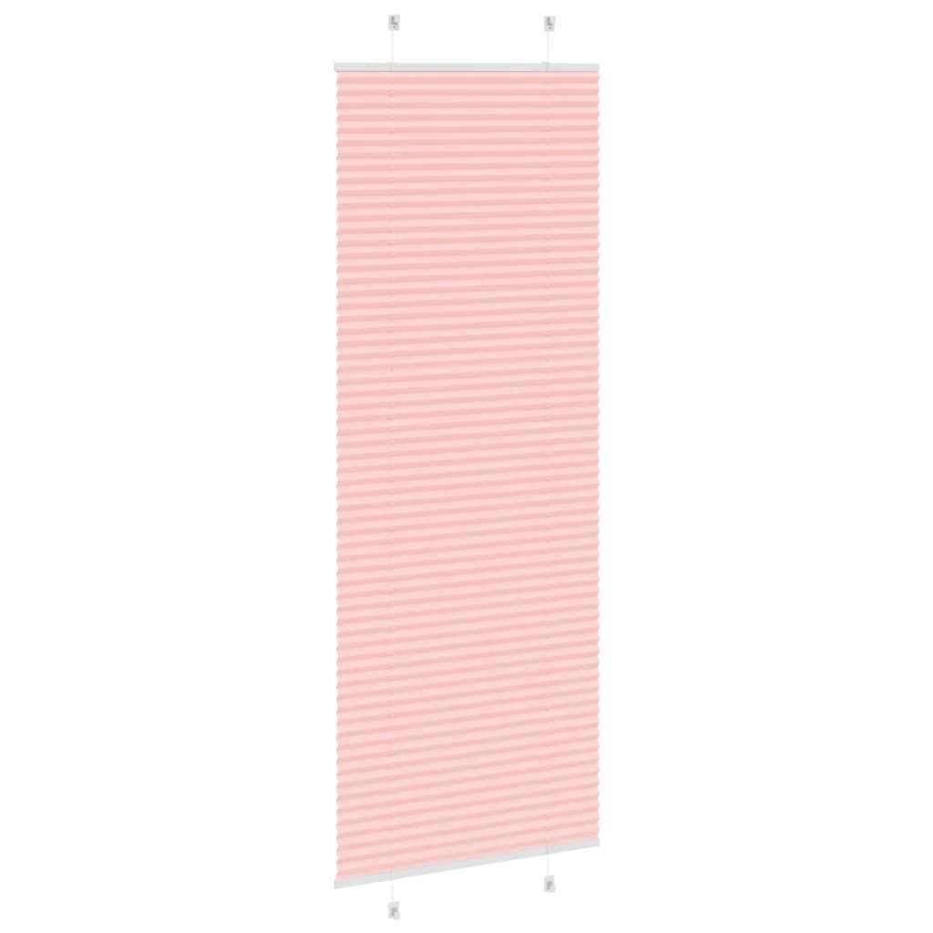 pliszírozott redőny rózsaszín 80x200 cm szövetszélesség 79,4 cm
