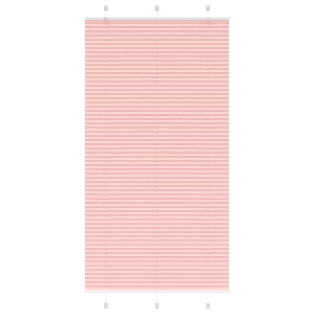 pliszírozott redőny rózsaszín 105x200cm szövetszélesség 104,4cm