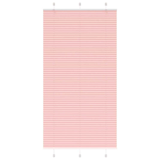 pliszírozott redőny rózsaszín 105x200cm szövetszélesség 104,4cm