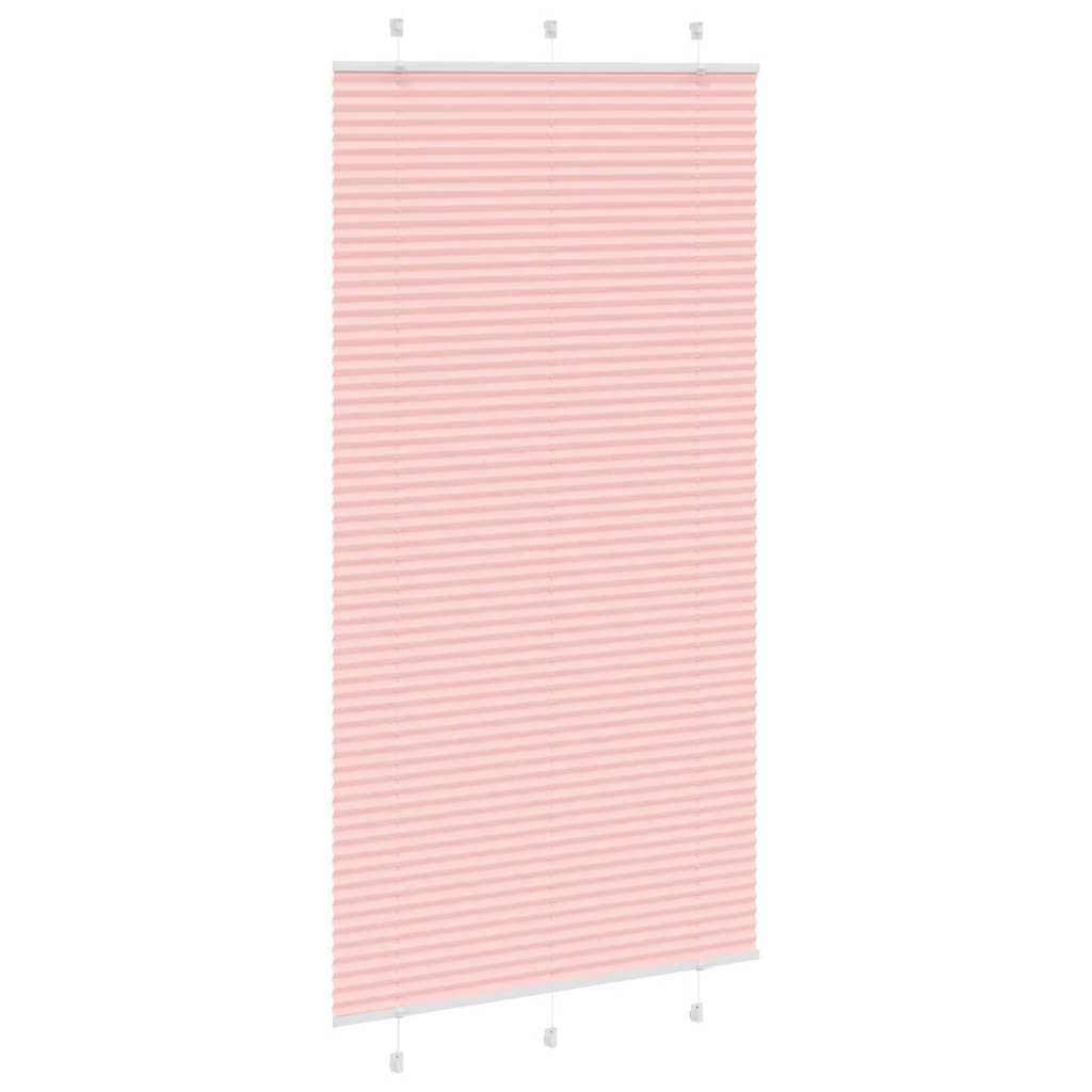 pliszírozott redőny rózsaszín 105x200cm szövetszélesség 104,4cm