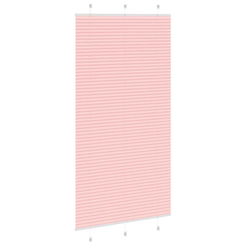 pliszírozott redőny rózsaszín 105x200cm szövetszélesség 104,4cm