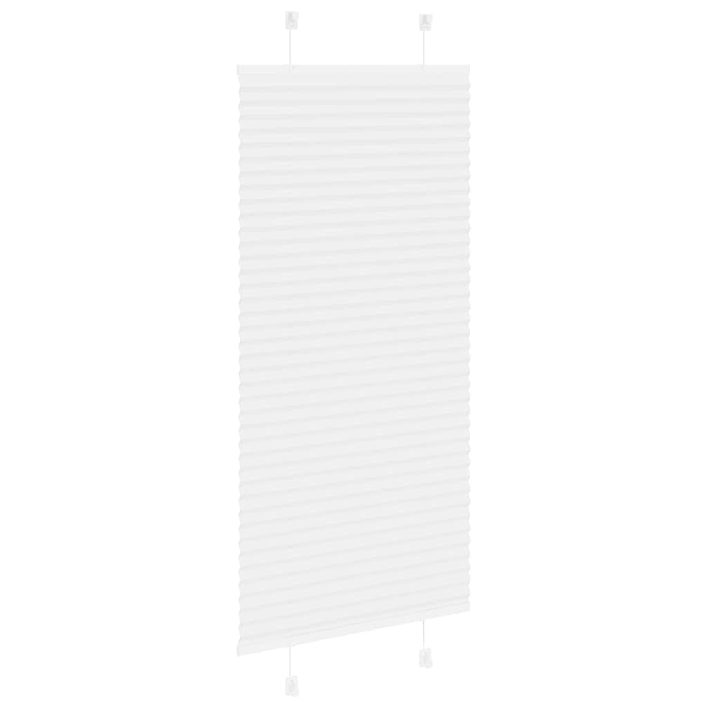 pliszírozott redőny Fehér 55x100 cm szövetszélesség 54,4 cm