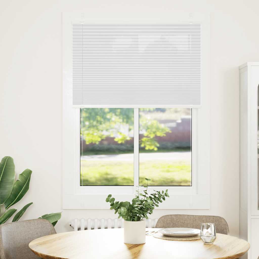 pliszírozott redőny Fehér 100x100 cm szövetszélesség 99,4cm