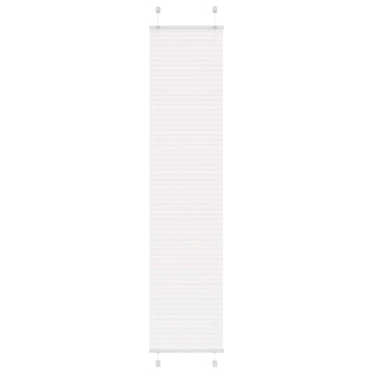pliszírozott redőny Fehér 50x200 cm szövetszélesség 49,4 cm