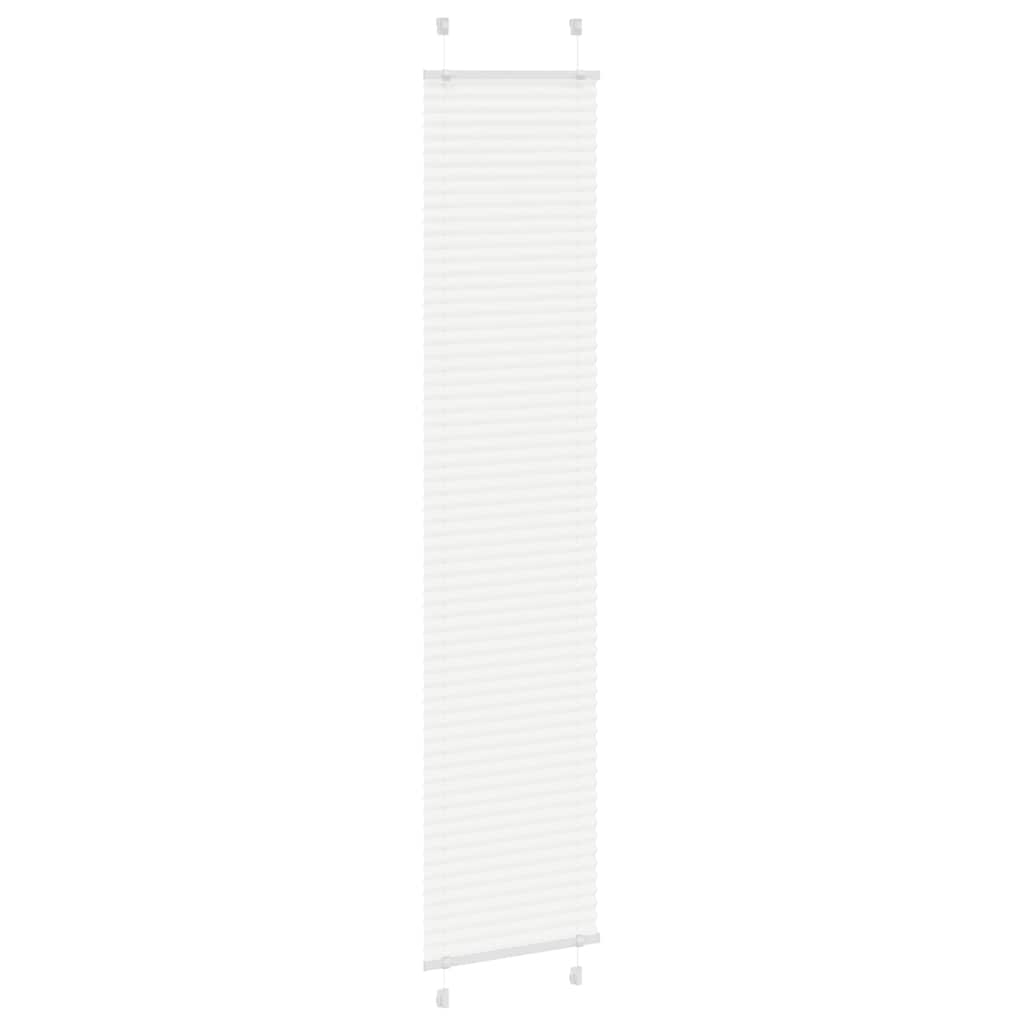 pliszírozott redőny Fehér 50x200 cm szövetszélesség 49,4 cm