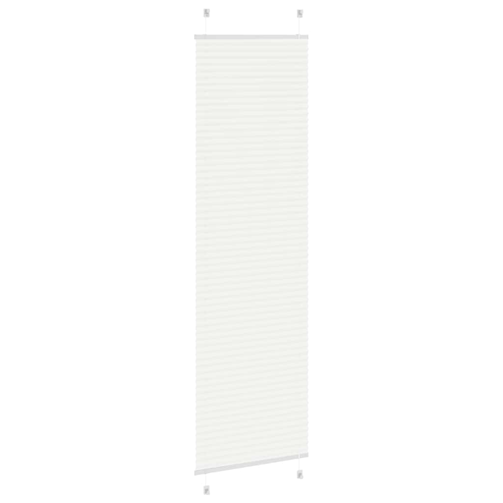 pliszírozott redőny Fehér 55x200 cm szövetszélesség 54,4 cm