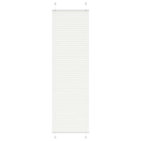 pliszírozott redőny Fehér 65x200 cm szövetszélesség 64,4 cm