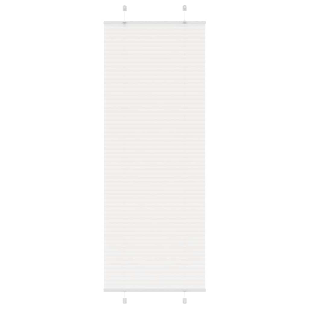 pliszírozott redőny Fehér 70x200 cm szövetszélesség 69,4 cm