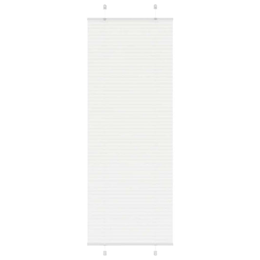 pliszírozott redőny Fehér 75x200 cm szövetszélesség 74,4 cm