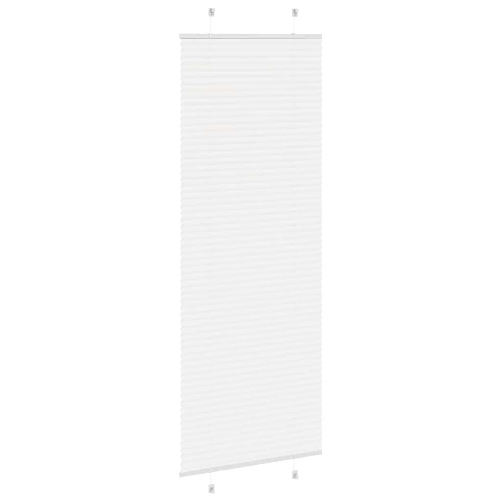 pliszírozott redőny Fehér 75x200 cm szövetszélesség 74,4 cm