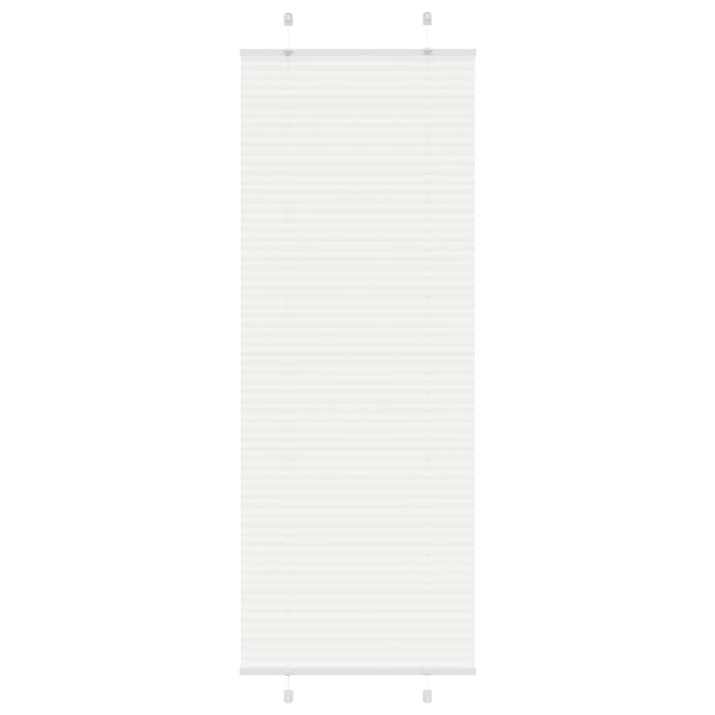 pliszírozott redőny Fehér 80x200 cm szövetszélesség 79,4 cm