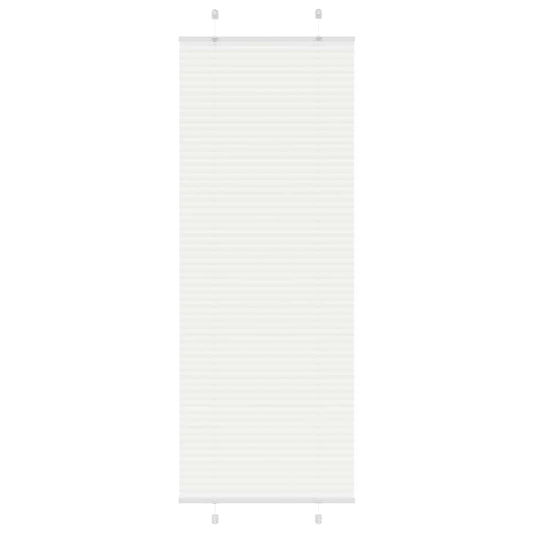 pliszírozott redőny Fehér 80x200 cm szövetszélesség 79,4 cm