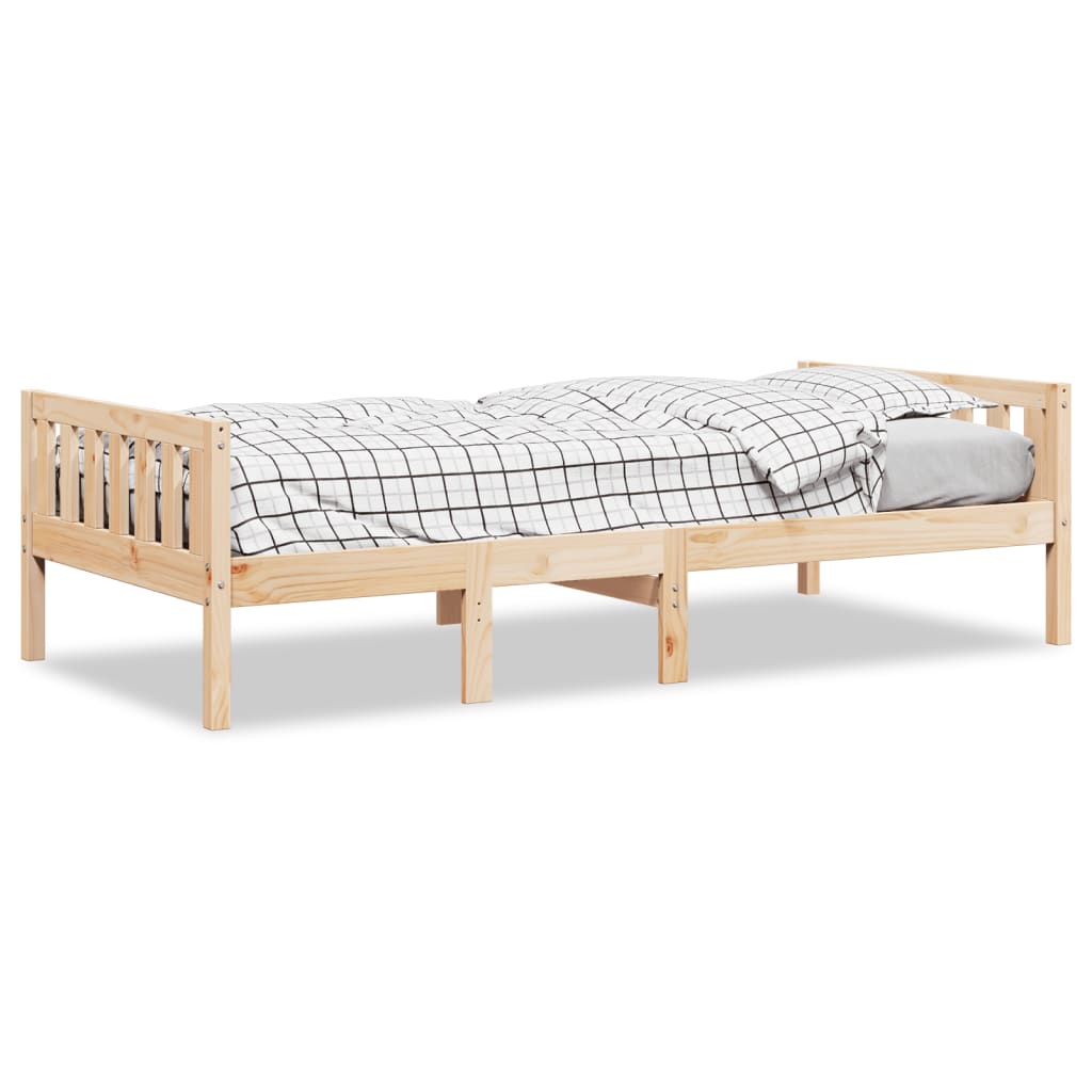 tömör fenyőfa gyerekágy matrac nélkül 80 x 200 cm