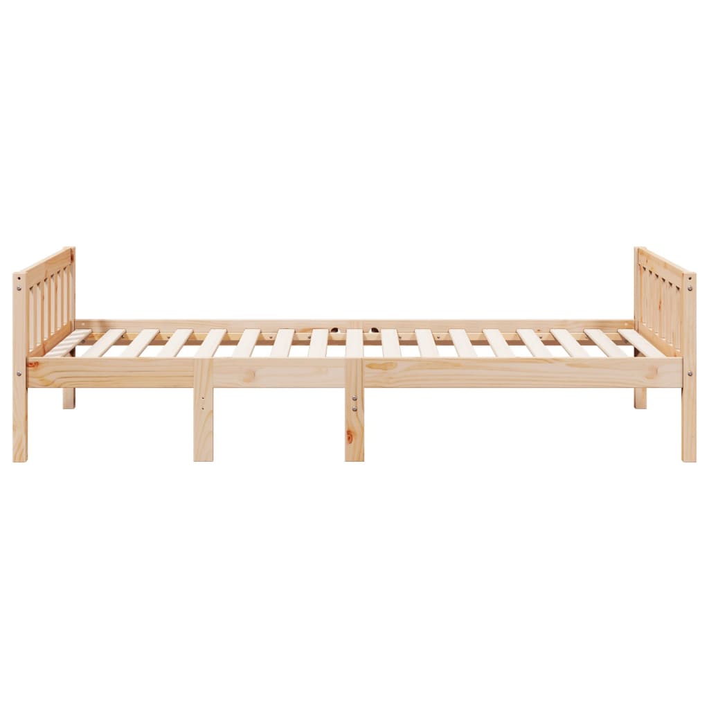 tömör fenyőfa gyerekágy matrac nélkül 80 x 200 cm
