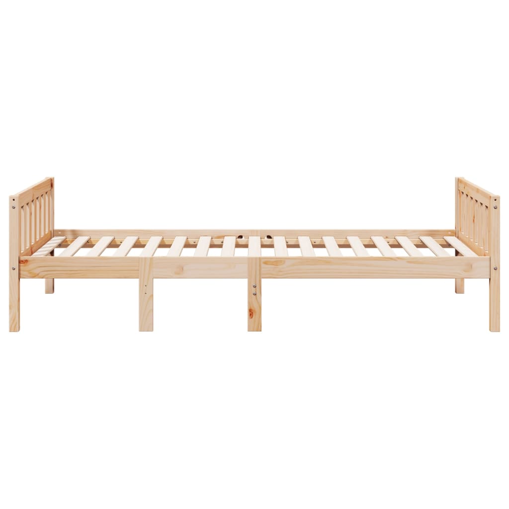 tömör fenyőfa gyerekágy matrac nélkül 90 x 200 cm