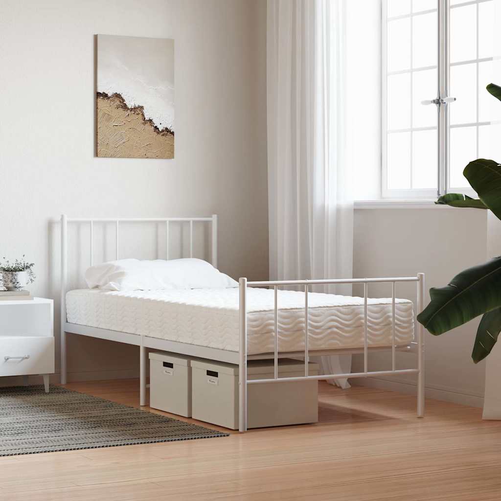 fehér H2/H3 keménységű habmatrac 80 x 210 cm