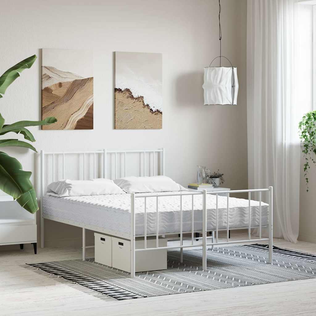 fehér H2/H3 keménységű habmatrac 120 x 210 cm