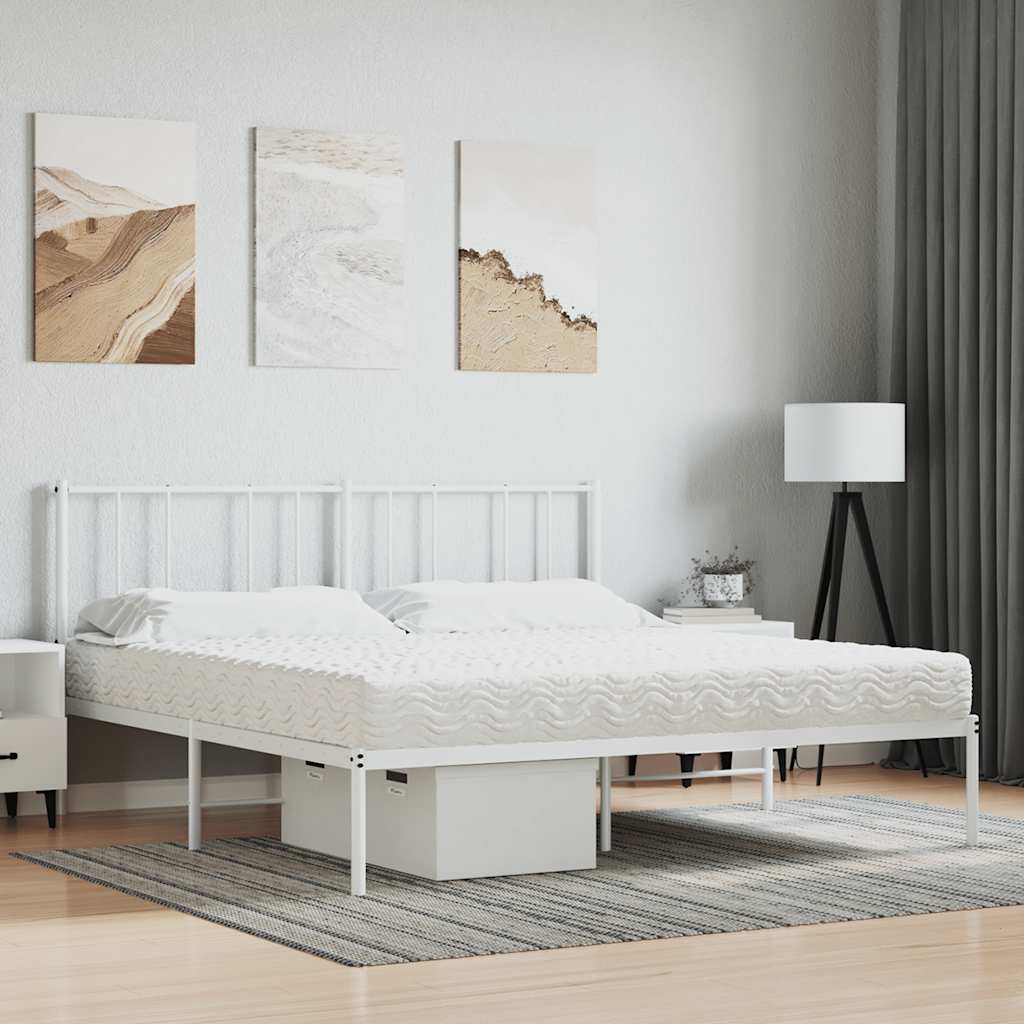 fehér H2/H3 keménységű habmatrac 180 x 210 cm