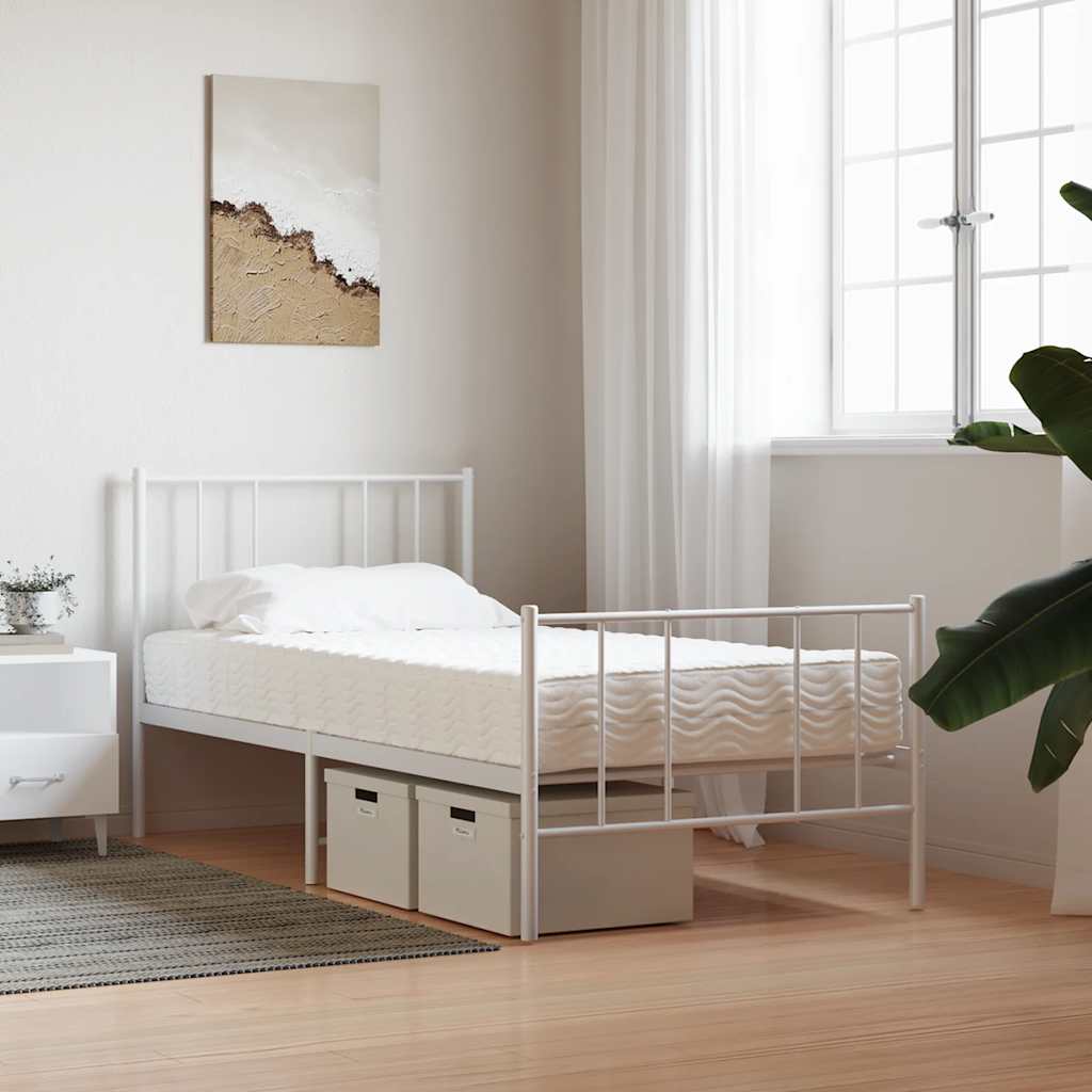 fehér H2/H3 keménységű habmatrac 80 x 220 cm