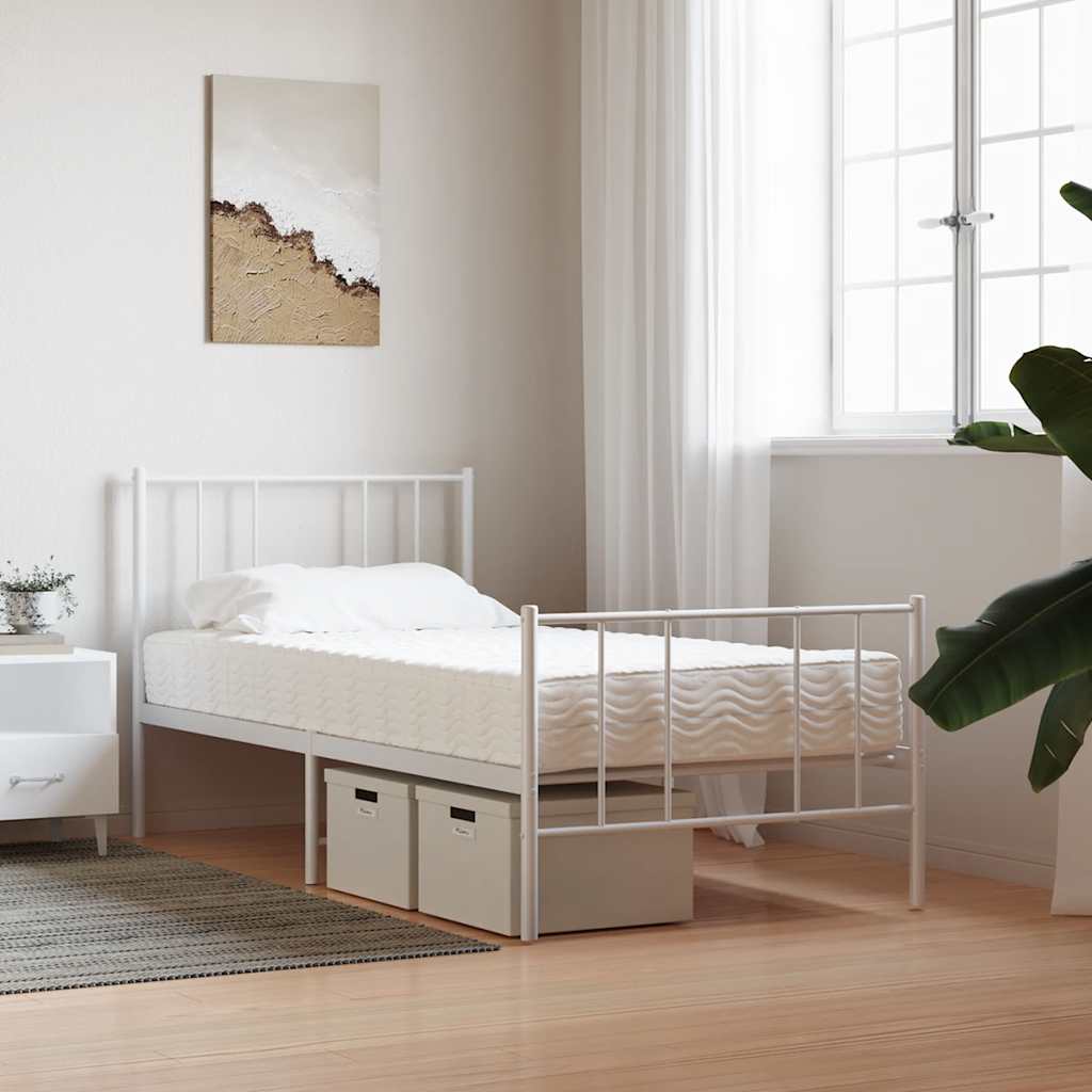 fehér H2/H3 keménységű habmatrac 100 x 220 cm