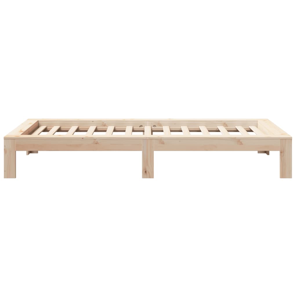 tömör fenyőfa ágy matrac nélkül 90 x 200 cm