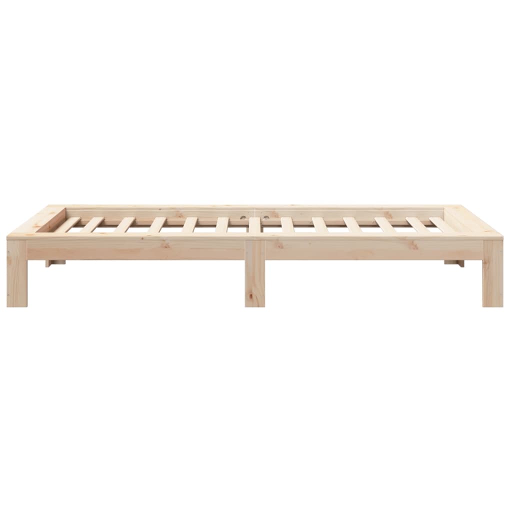 tömör fenyőfa ágy matrac nélkül 75 x 190 cm