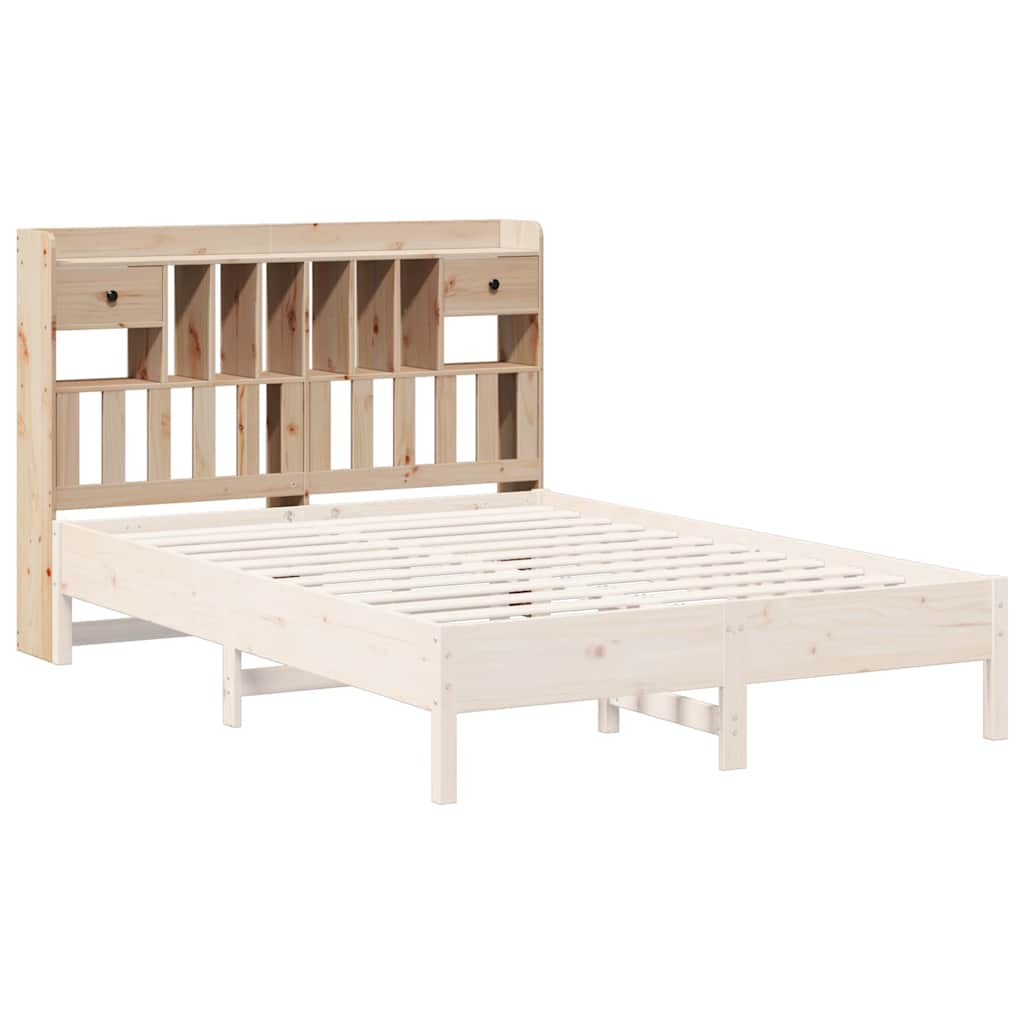 tömör fenyőfa fejtámla tárolóval 140 cm