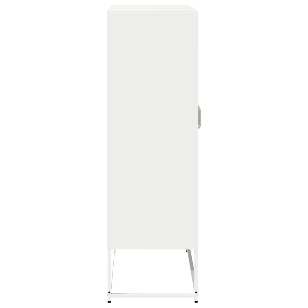 Magastábla Fehér 68x39x123 cm Acél