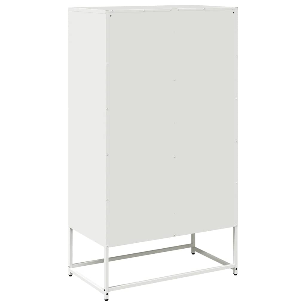 Magastábla Fehér 68x39x123 cm Acél