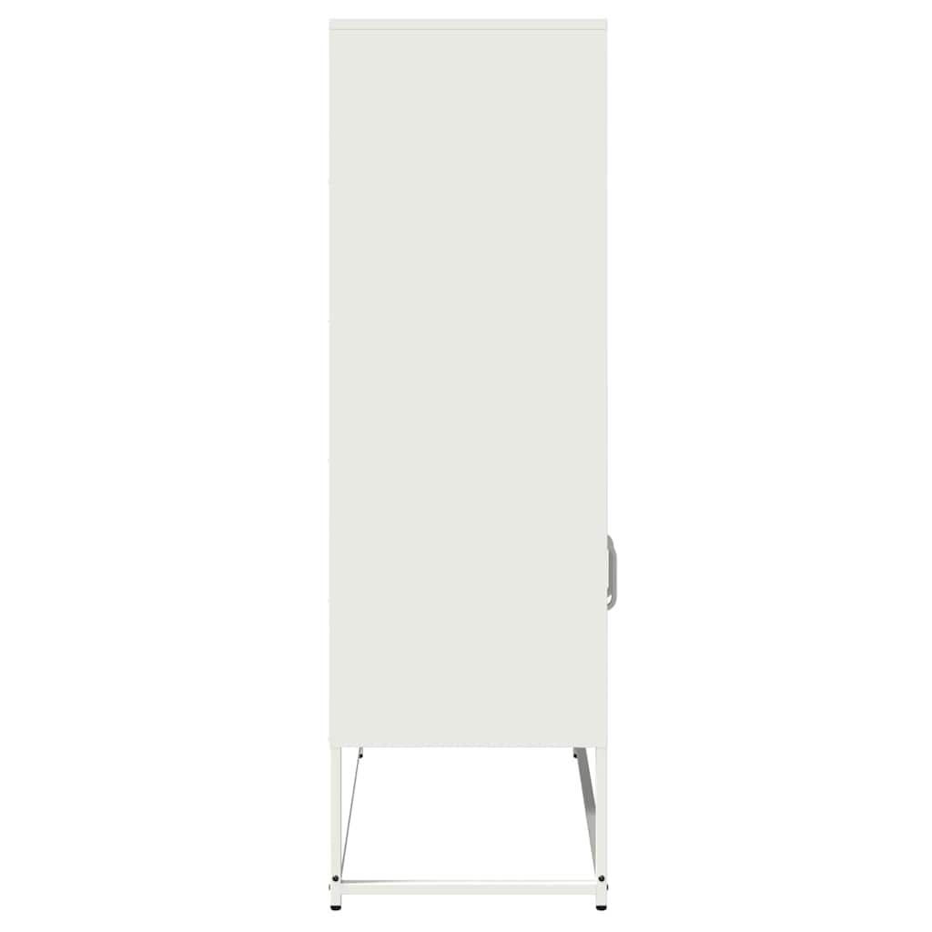 Magastábla Fehér 68x39x123 cm Acél