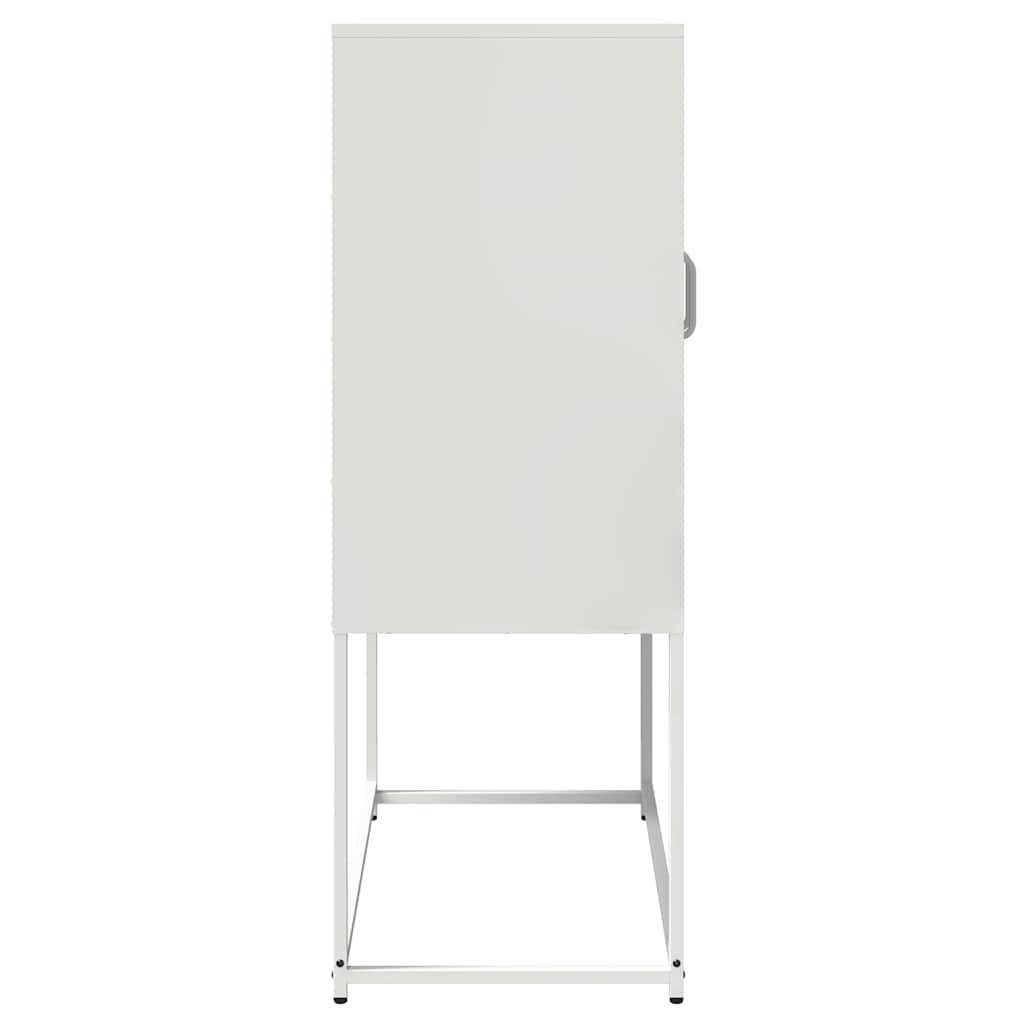 Magastábla Fehér 68x39x107 cm Acél