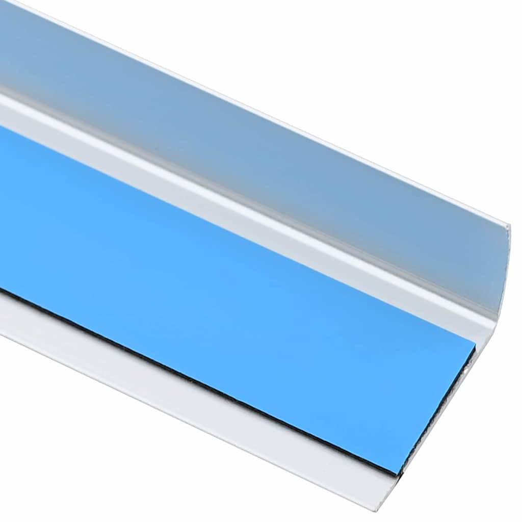 Lépcsőélvédők 10 pcs Ezüst 67 x 3 x 2 cm Alumínium