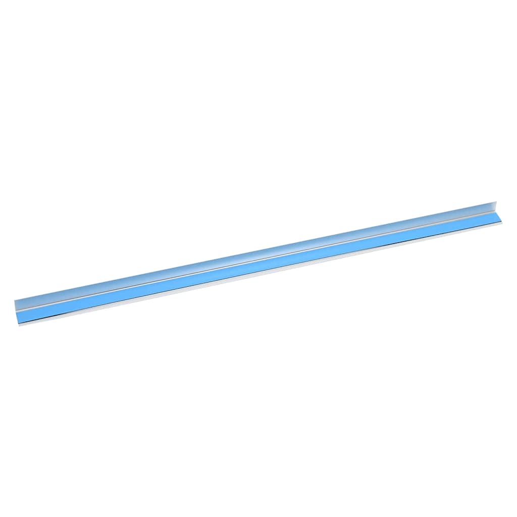 Lépcsőélvédők 10 pcs Ezüst 67 x 3 x 2 cm Alumínium