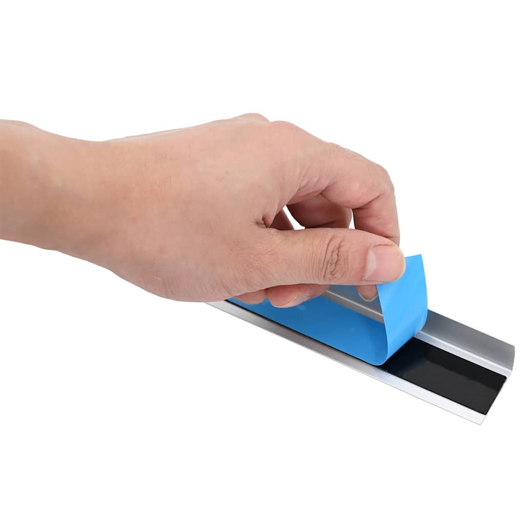 Lépcsőélvédők 30 pcs Ezüst 67 x 3.5 x 3 cm Alumínium