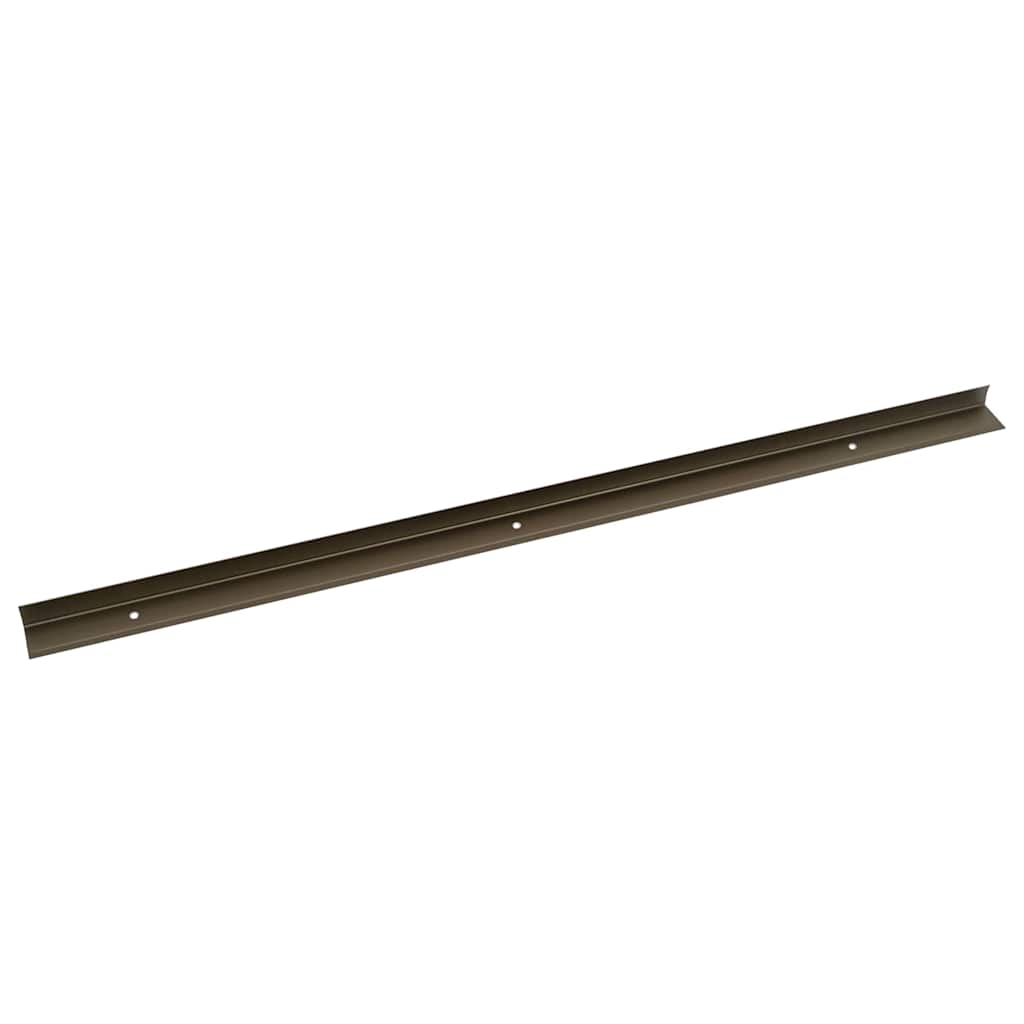 Lépcsőélvédők 30 pcs Barna 67 x 3 x 2 cm Alumínium