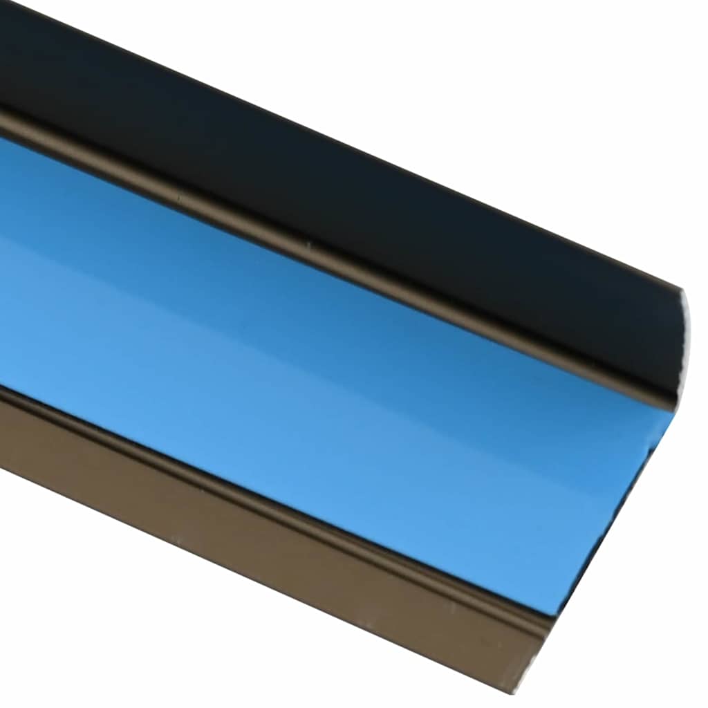 Lépcsőélvédők 30 pcs Barna 67 x 3 x 2 cm Alumínium