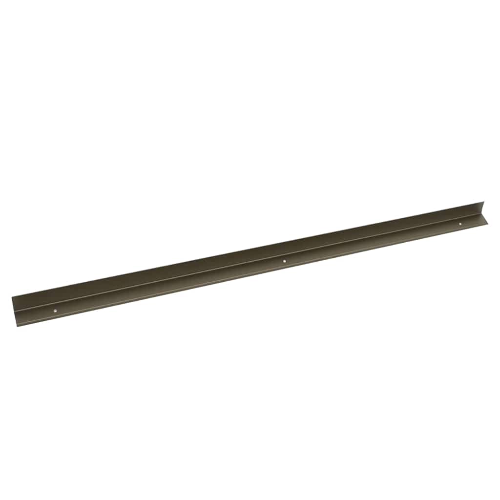 Lépcsőélvédők 10 pcs pezsgőszín 67 x 3.5 x 3 cm Alumínium